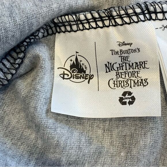 Disney Nightmare Before Christmas 3/4 Length Tee Size Medium - Picture 6 of 11